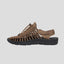 Loom Sandal Brown Black - Porteegoods