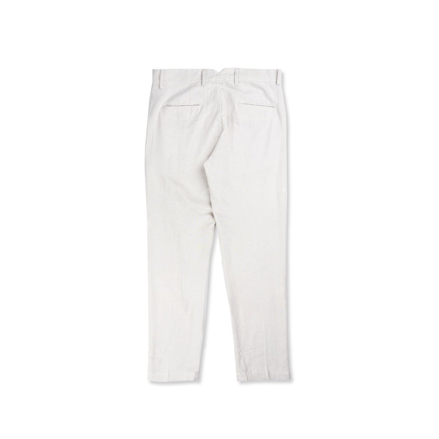 Linen Relax Pants OFFWhite - Porteegoods