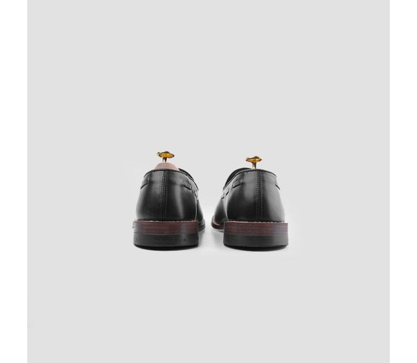 Loafers Slipper Black - Porteegoods