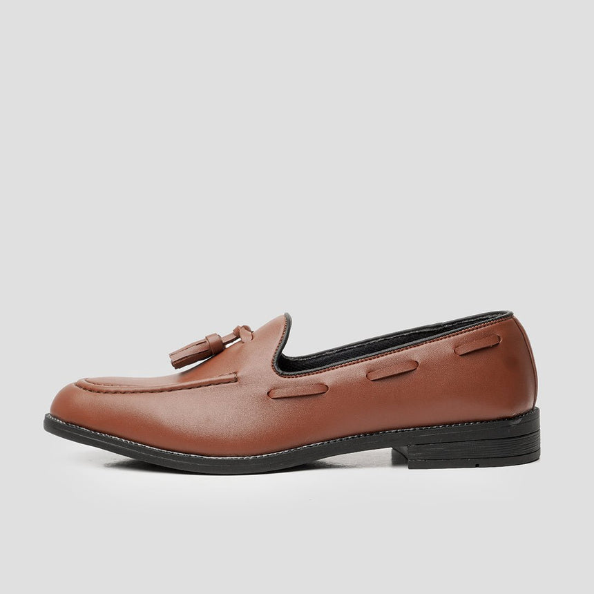 Loafers Slippers Cognac - Porteegoods
